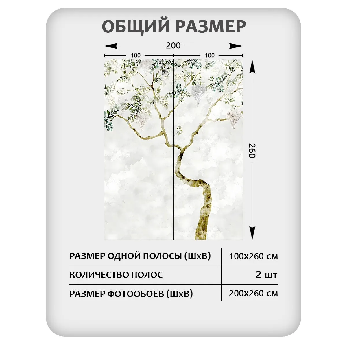 Фотообои рулонные Citydecor Цветы и Растения 205 на флизелиновой основе 200x260 см