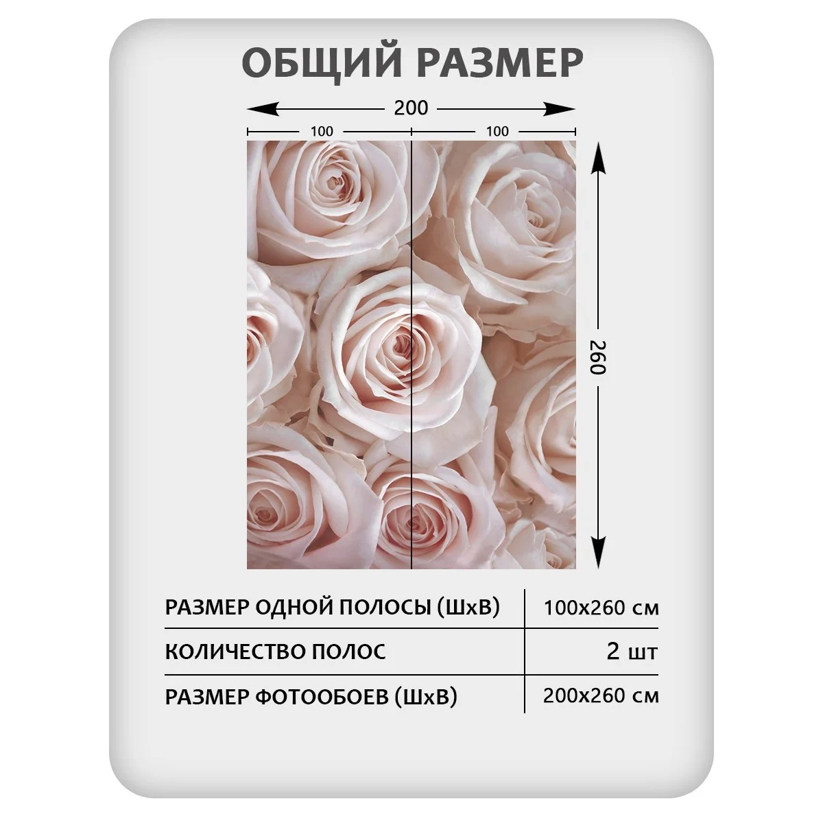 Фотообои рулонные Citydecor Цветы и Растения 36 на флизелиновой основе 200x260 см