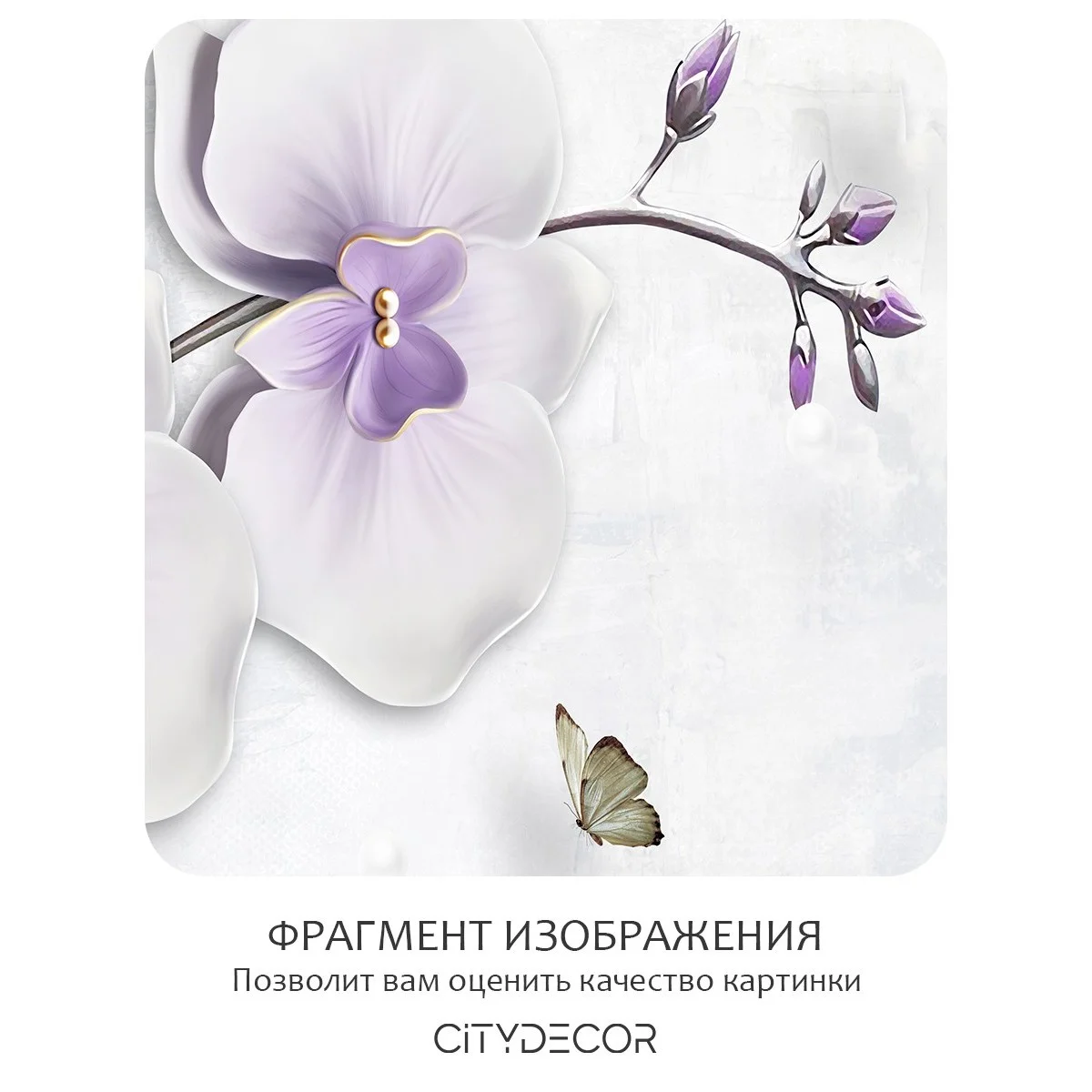 Фотообои рулонные Citydecor Цветы и Растения 42 на флизелиновой основе 200x260 см