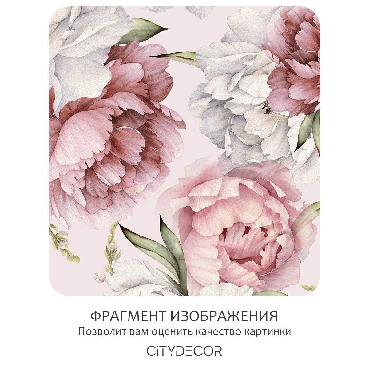 Фотообои рулонные Citydecor Цветы и Растения 44 на флизелиновой основе 200x260 см