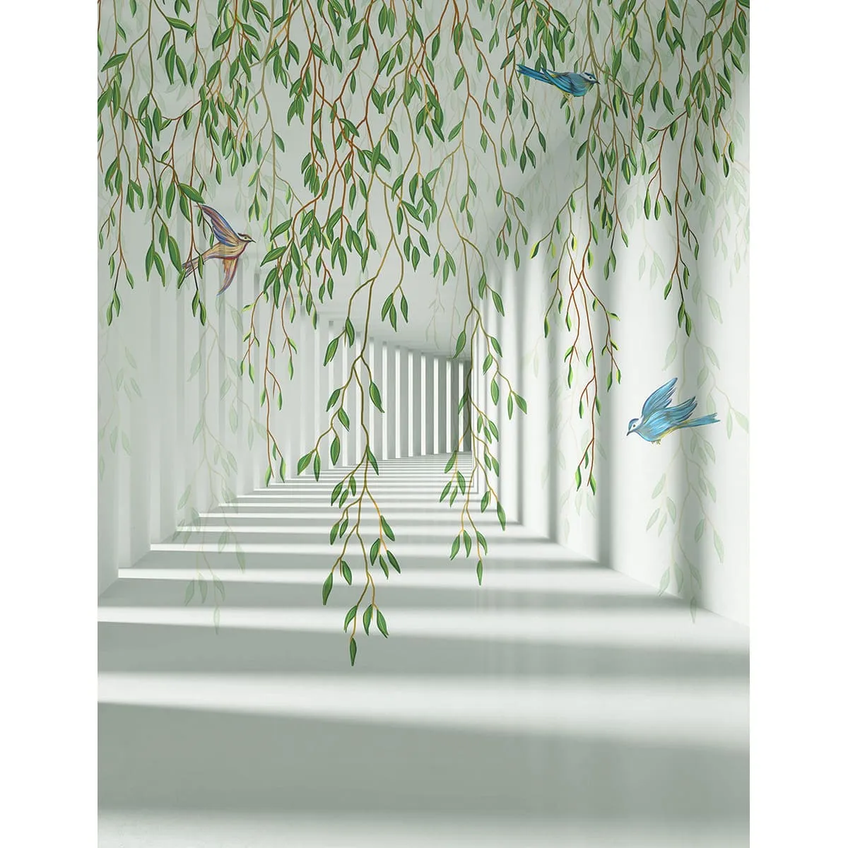 Фотообои рулонные Citydecor Flower Tunnel 3d 3 на флизелиновой основе 200x260 см
