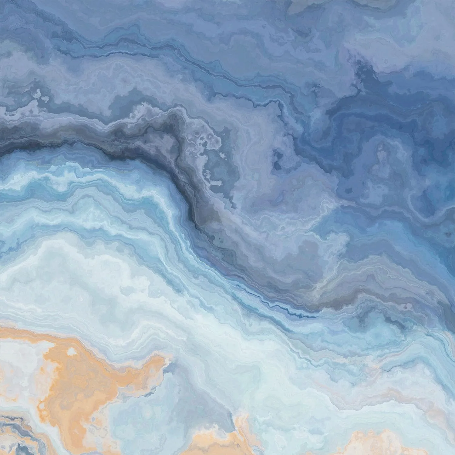 Фотообои рулонные Citydecor Флюид Арт 28 на флизелиновой основе 200x260 см