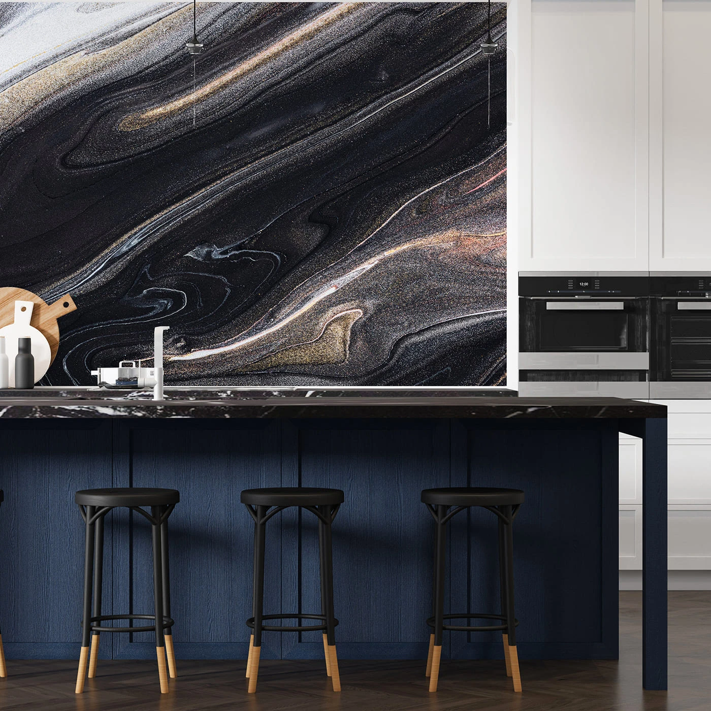 Фотообои рулонные Citydecor Флюид Арт 81 на флизелиновой основе 200X260 см