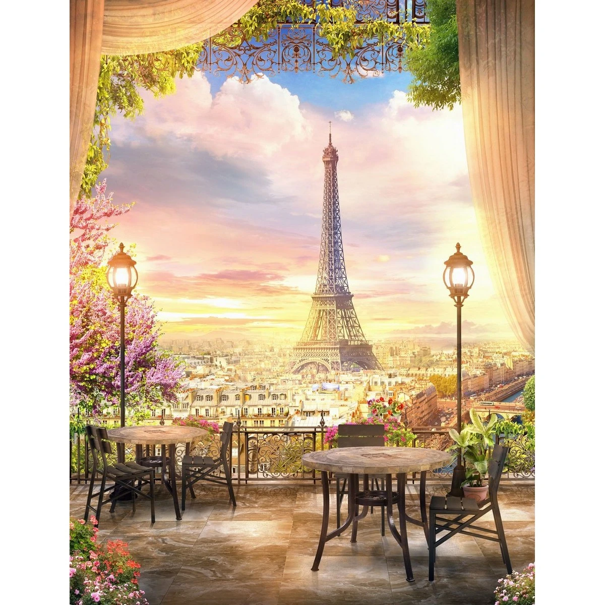 Бесшовное панно Citydecor Фреска 2 на флизелиновой основе 200x270 см