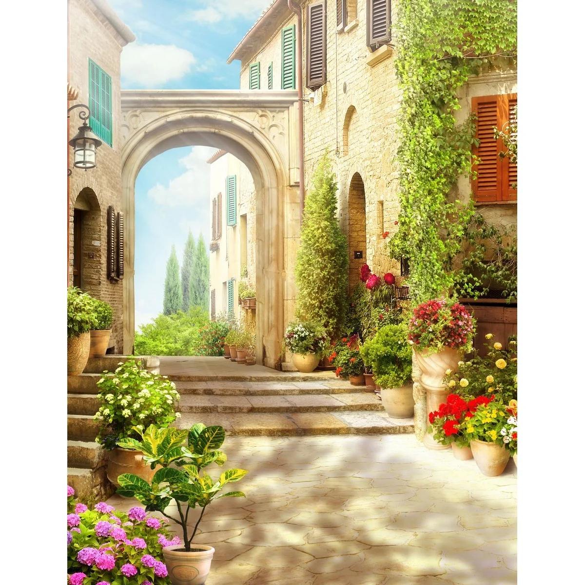 Фотообои рулонные Citydecor Фреска 37 на флизелиновой основе 200x260 см