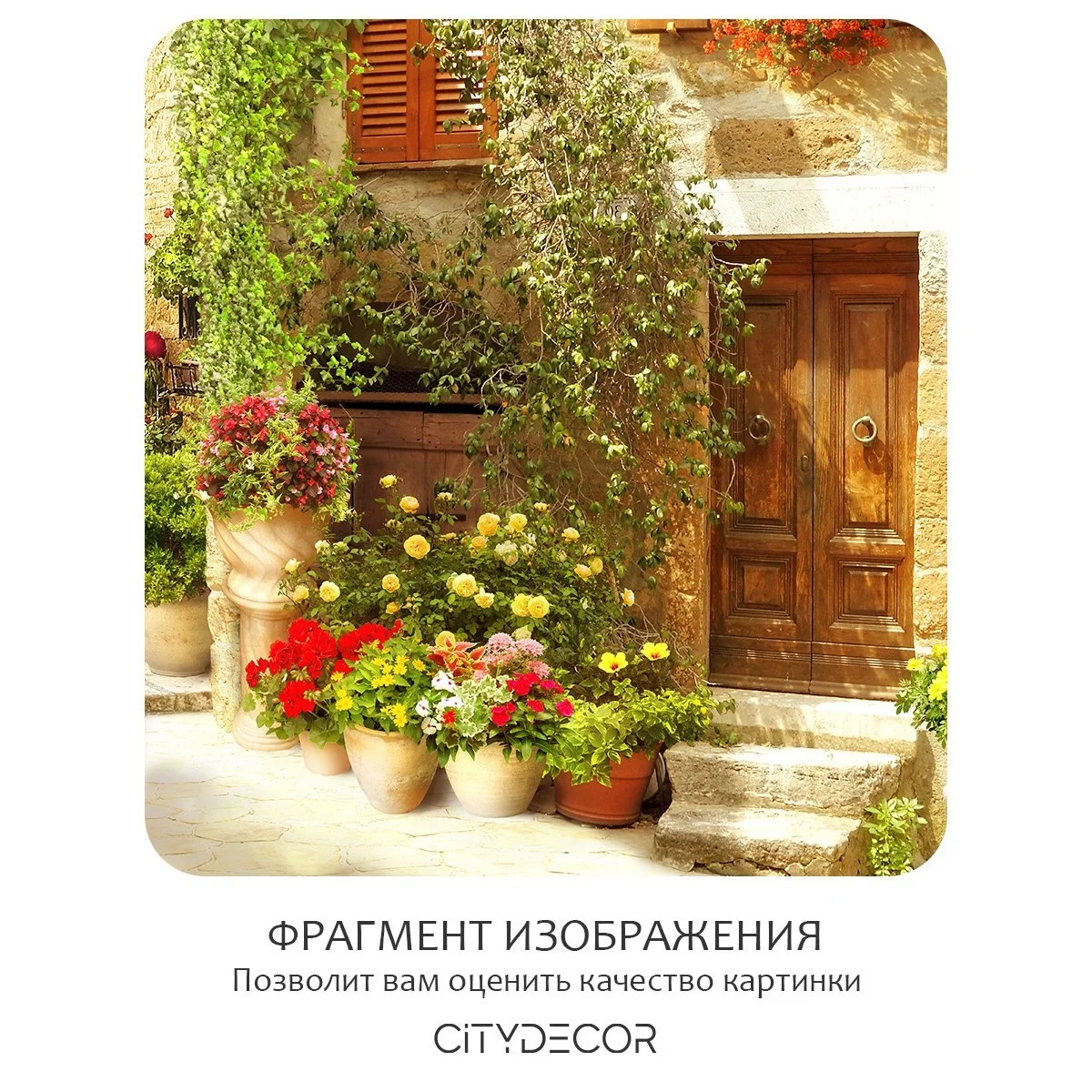 Фотообои рулонные Citydecor Фреска 37 на флизелиновой основе 200x260 см