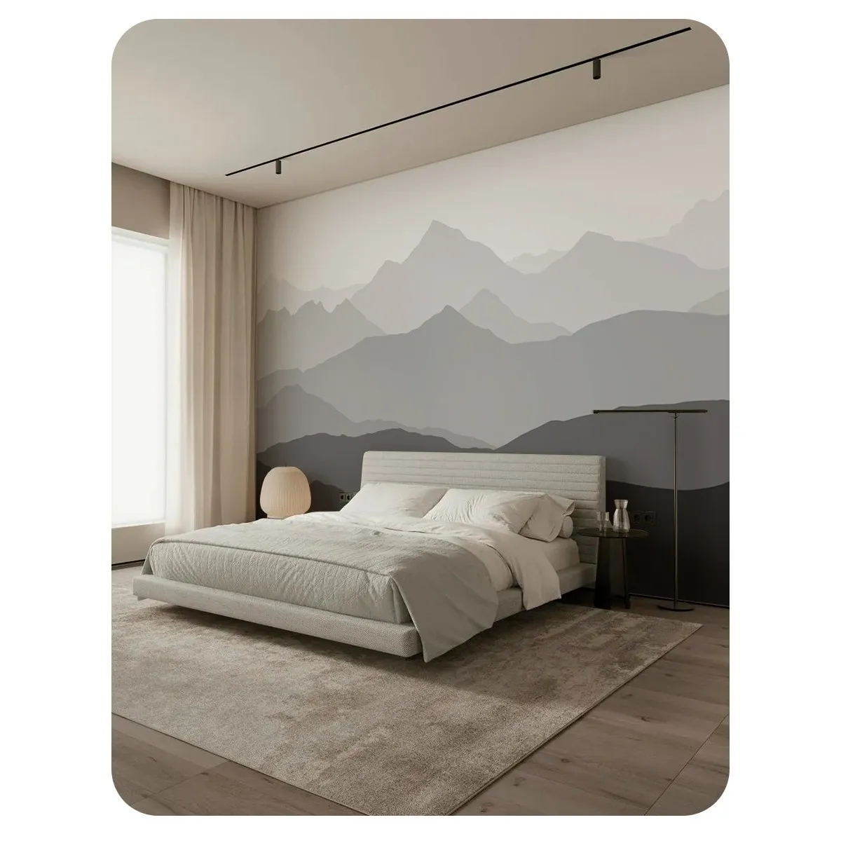 Фотообои рулонные Citydecor Горные вершины 16 на флизелиновой основе 200x260 см