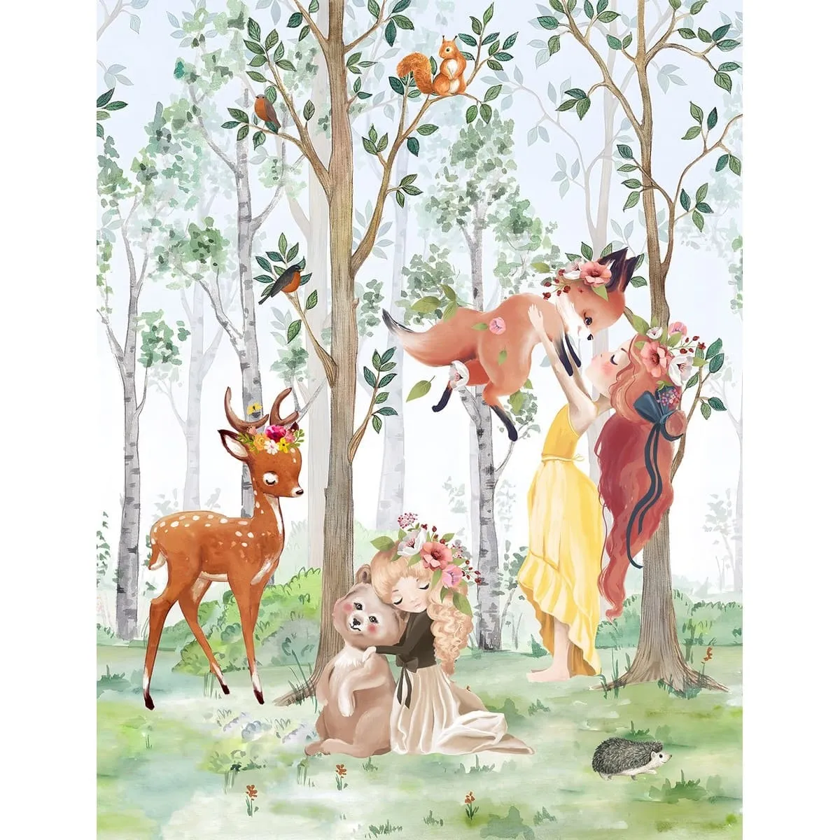 Фотообои рулонные Citydecor Magic Forest 22 на флизелиновой основе 200x260 см