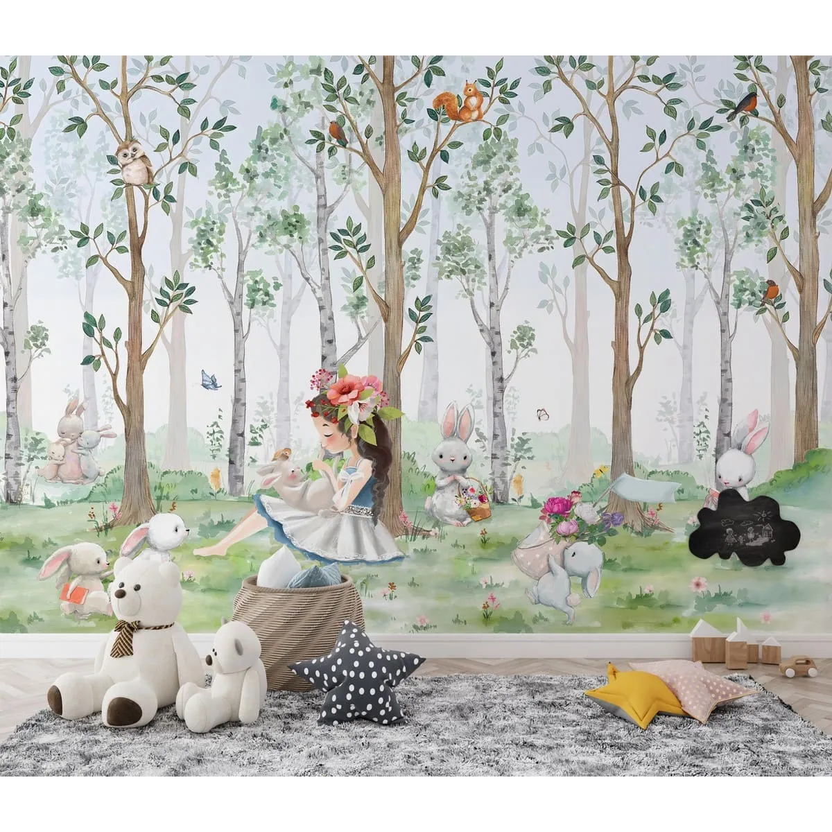 Фотообои рулонные Citydecor Magic Forest 23 на флизелиновой основе 200x260 см