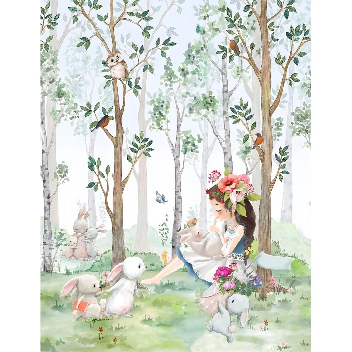 Фотообои рулонные Citydecor Magic Forest 23 на флизелиновой основе 200x260 см