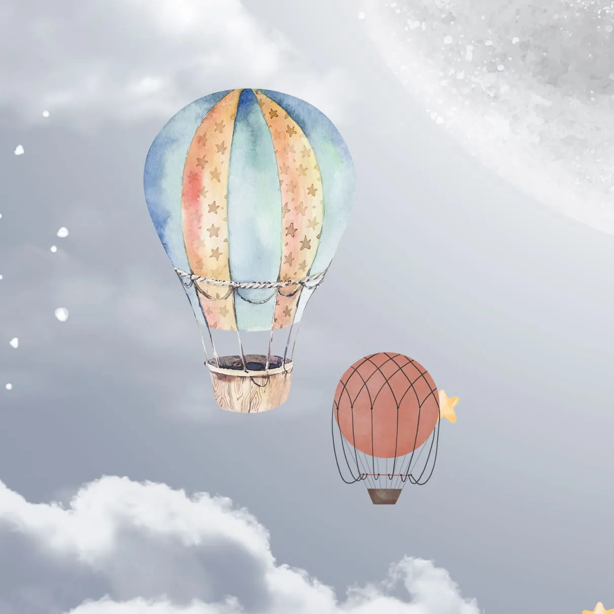 Дизайнерские фотообои рулонные Citydecor Мечтатели 11 на флизелиновой основе 200x260 см