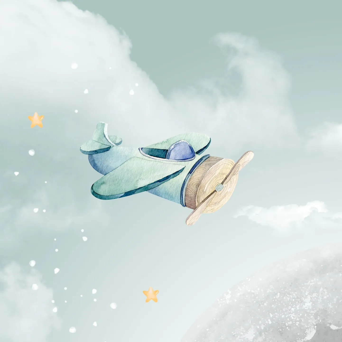 Дизайнерские фотообои рулонные Citydecor Мечтатели 1 на флизелиновой основе 200x260 см