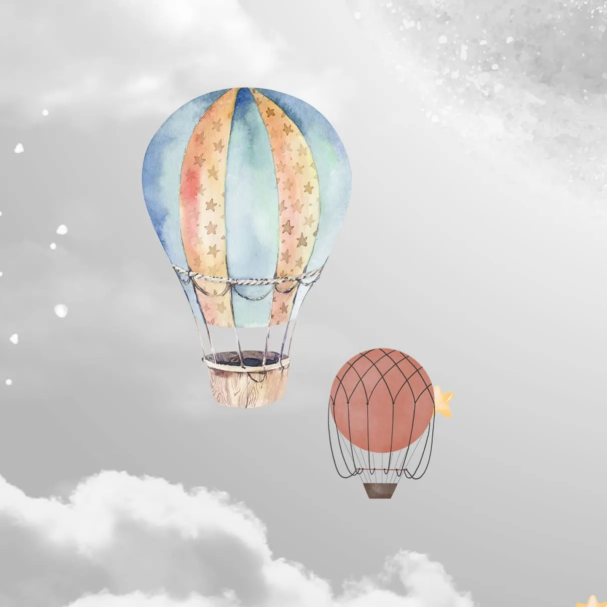 Дизайнерские фотообои рулонные Citydecor Мечтатели 9 на флизелиновой основе 200x260 см