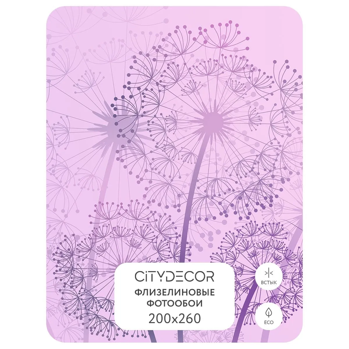 Фотообои рулонные Citydecor Невесомость 10 на флизелиновой основе 200x260 см