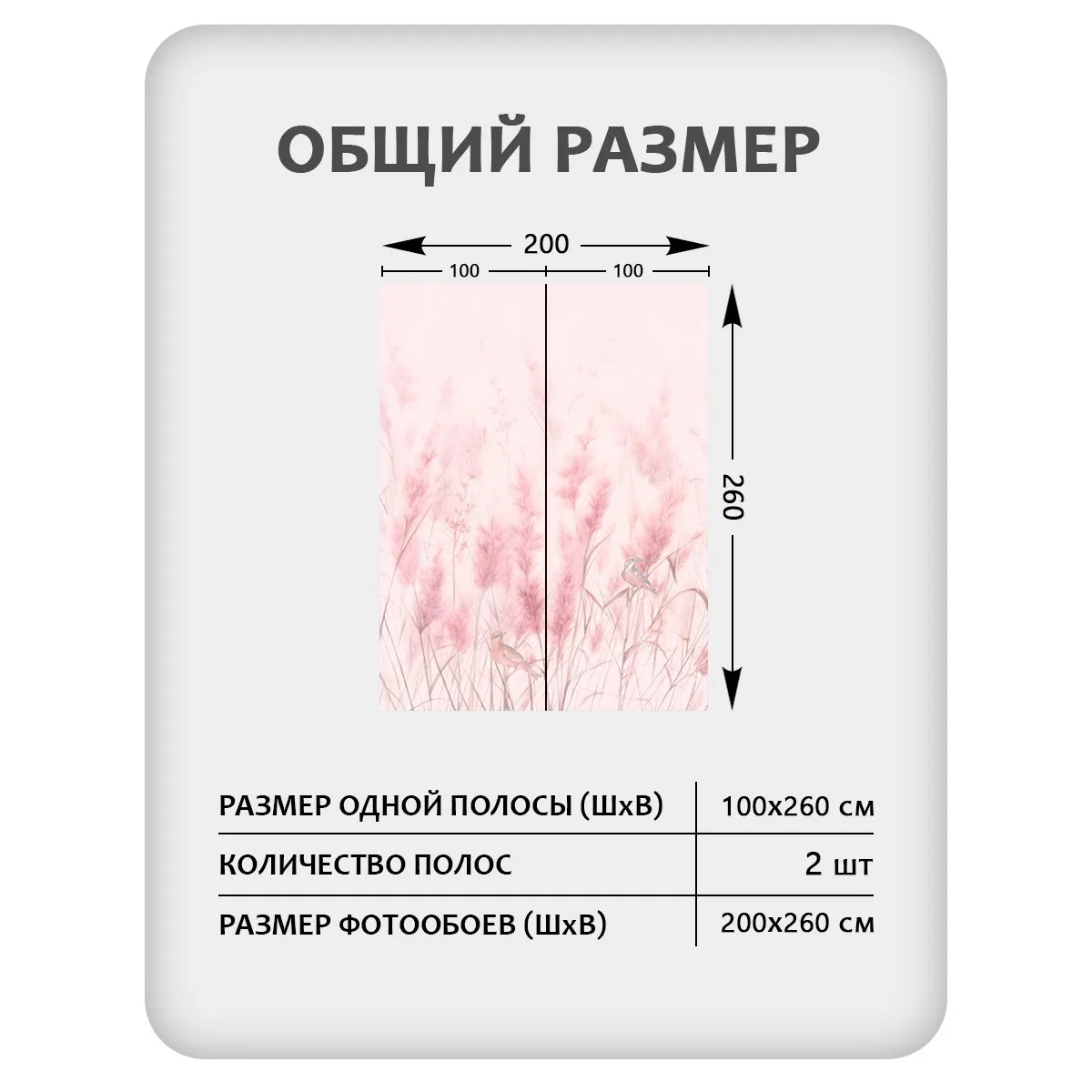 Фотообои рулонные Citydecor Невесомость 44 на флизелиновой основе 200x260 см