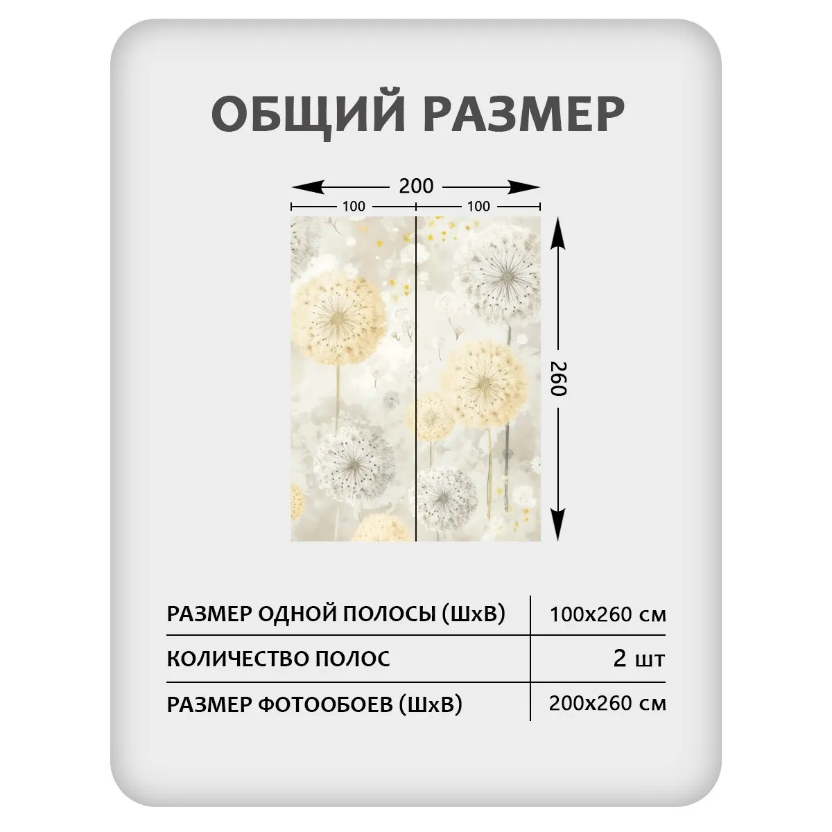 Фотообои рулонные Citydecor Невесомость 47 на флизелиновой основе 200x260 см