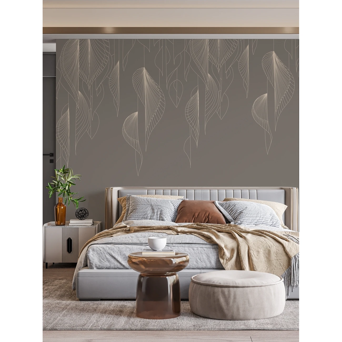 Фотообои рулонные Citydecor Perfect Lines 66 на флизелиновой основе 200x260 см