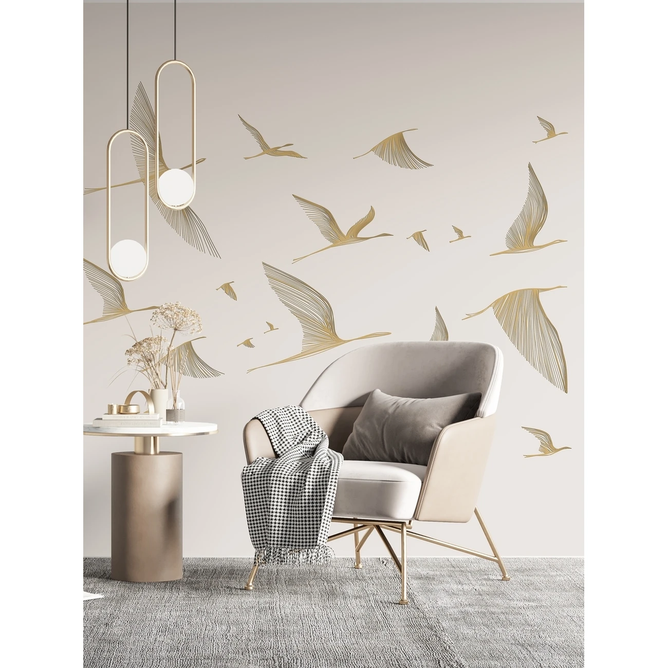 Фотообои рулонные Citydecor Perfect Lines 67 на флизелиновой основе 200x260 см