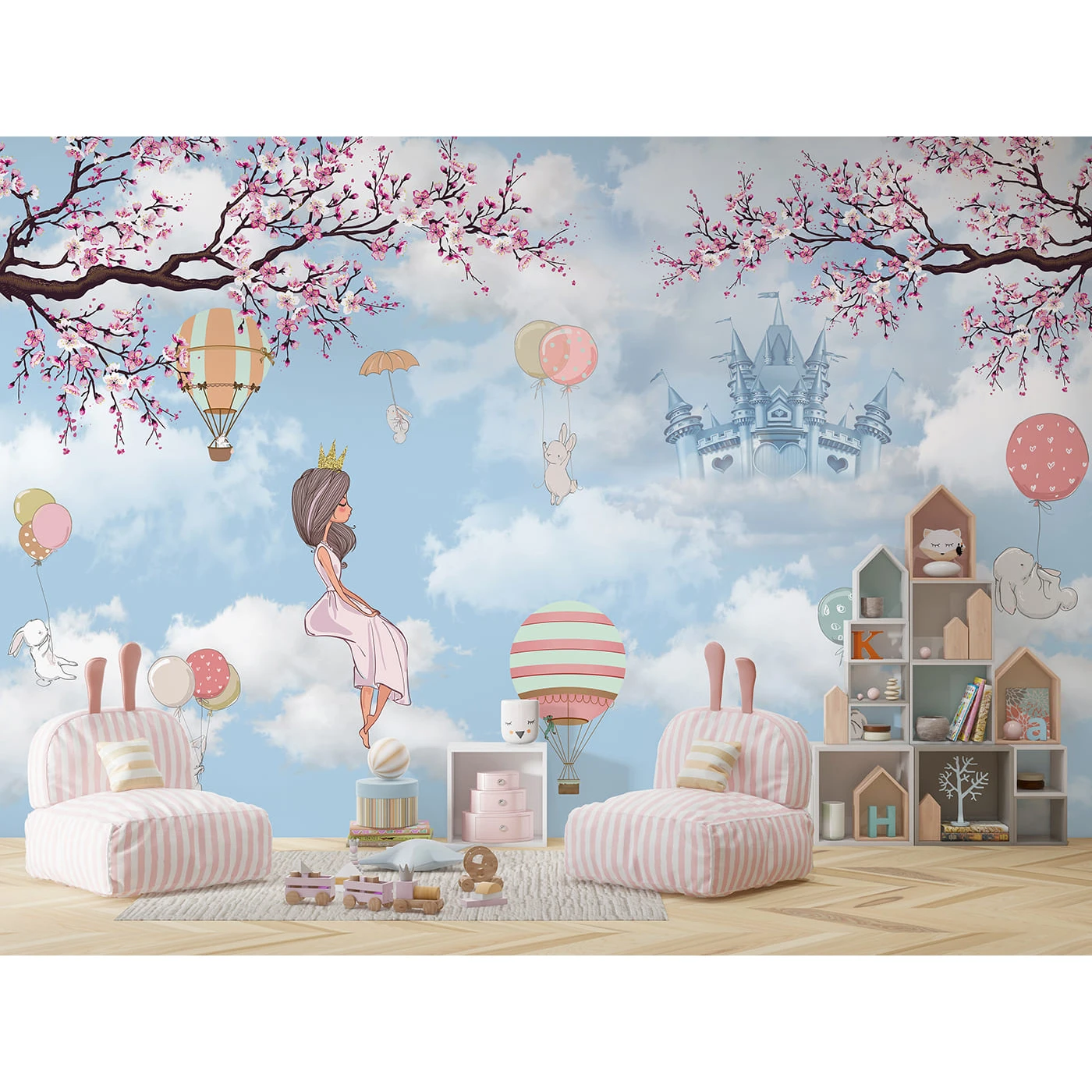 Бесшовное панно Citydecor Princess 24 на флизелиновой основе 200x270 см