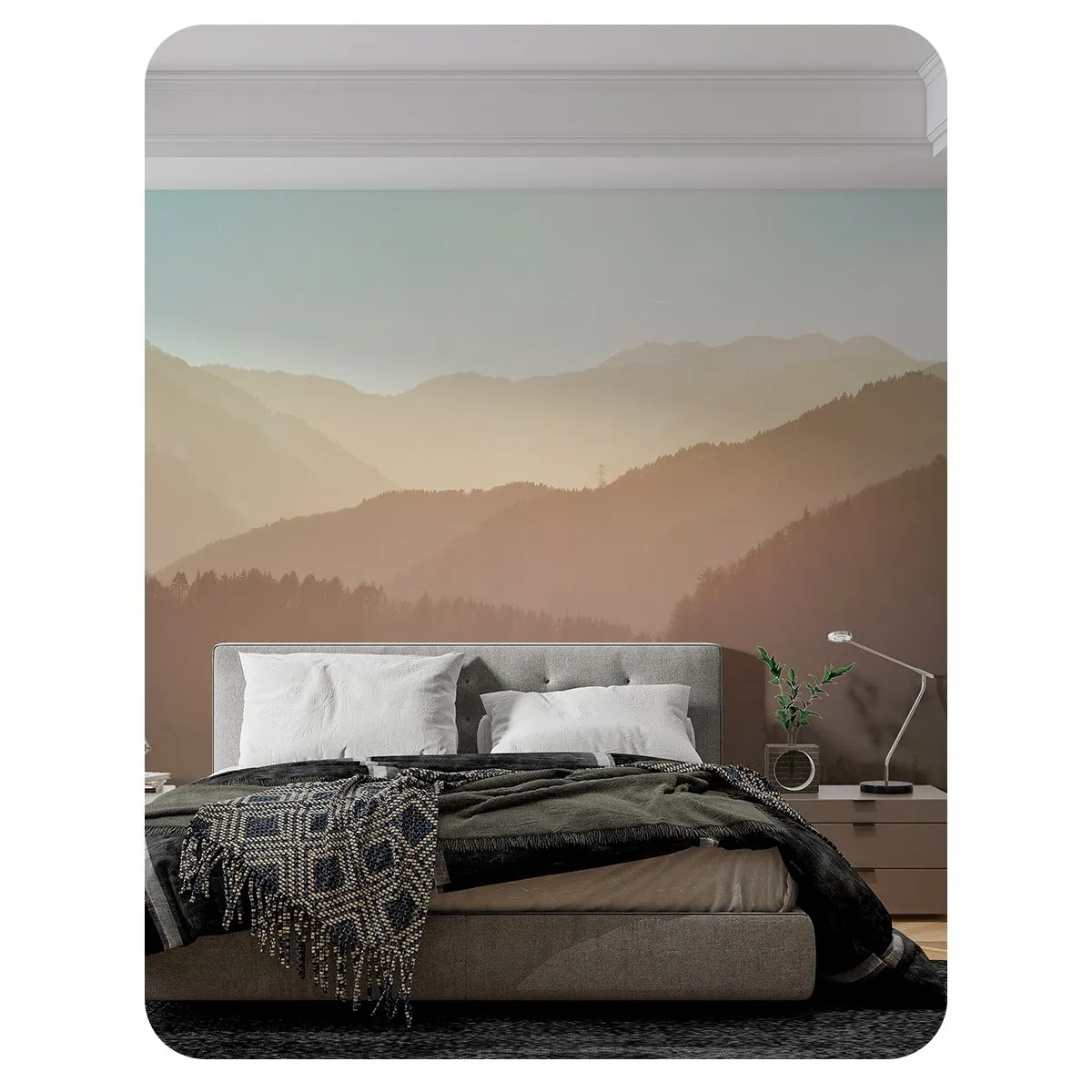 Фотообои рулонные Citydecor Природа 147 на флизелиновой основе 200x260 см