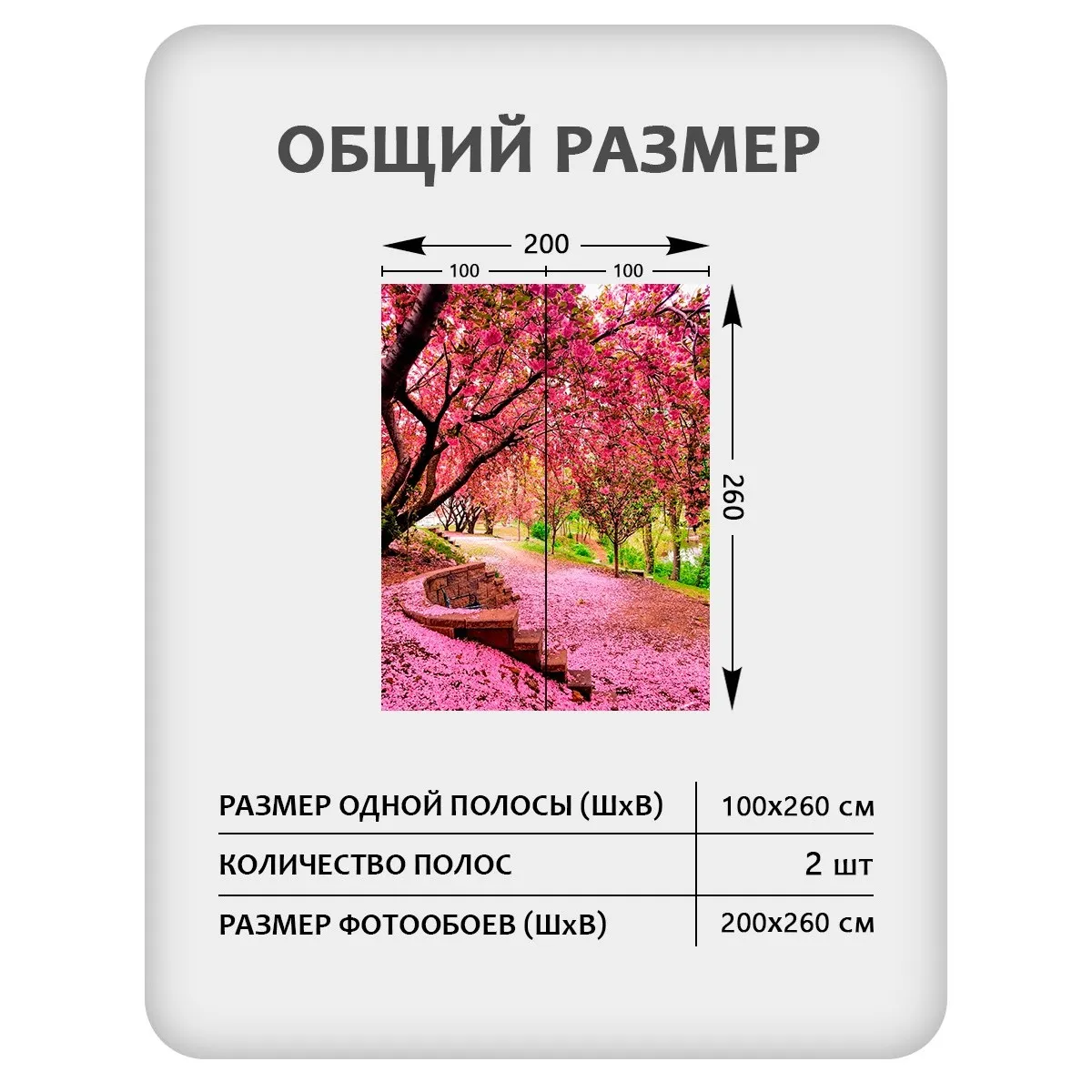 Фотообои рулонные Citydecor Природа 148 на флизелиновой основе 200x260 см