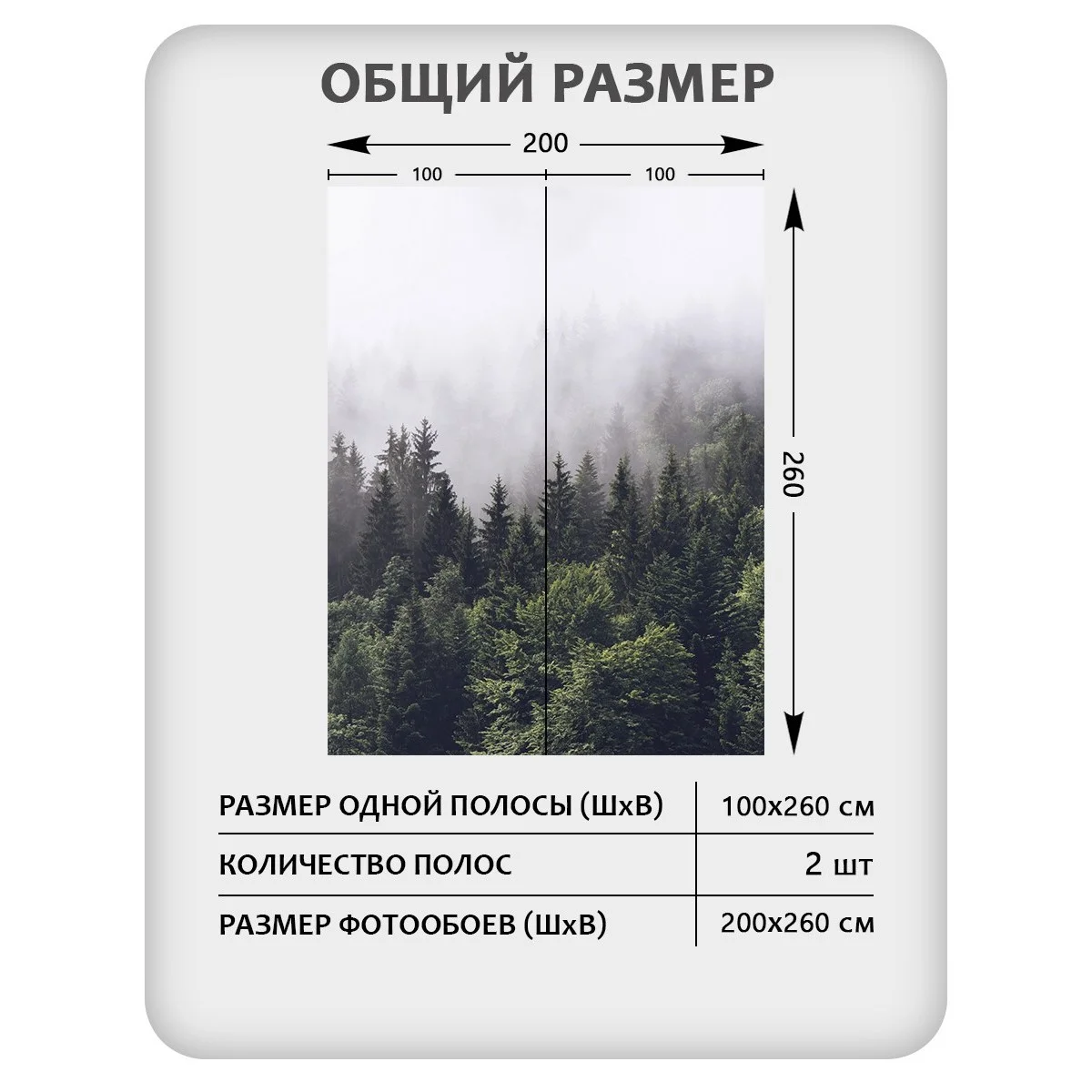 Фотообои рулонные Citydecor Природа 32 на флизелиновой основе 200x260 см