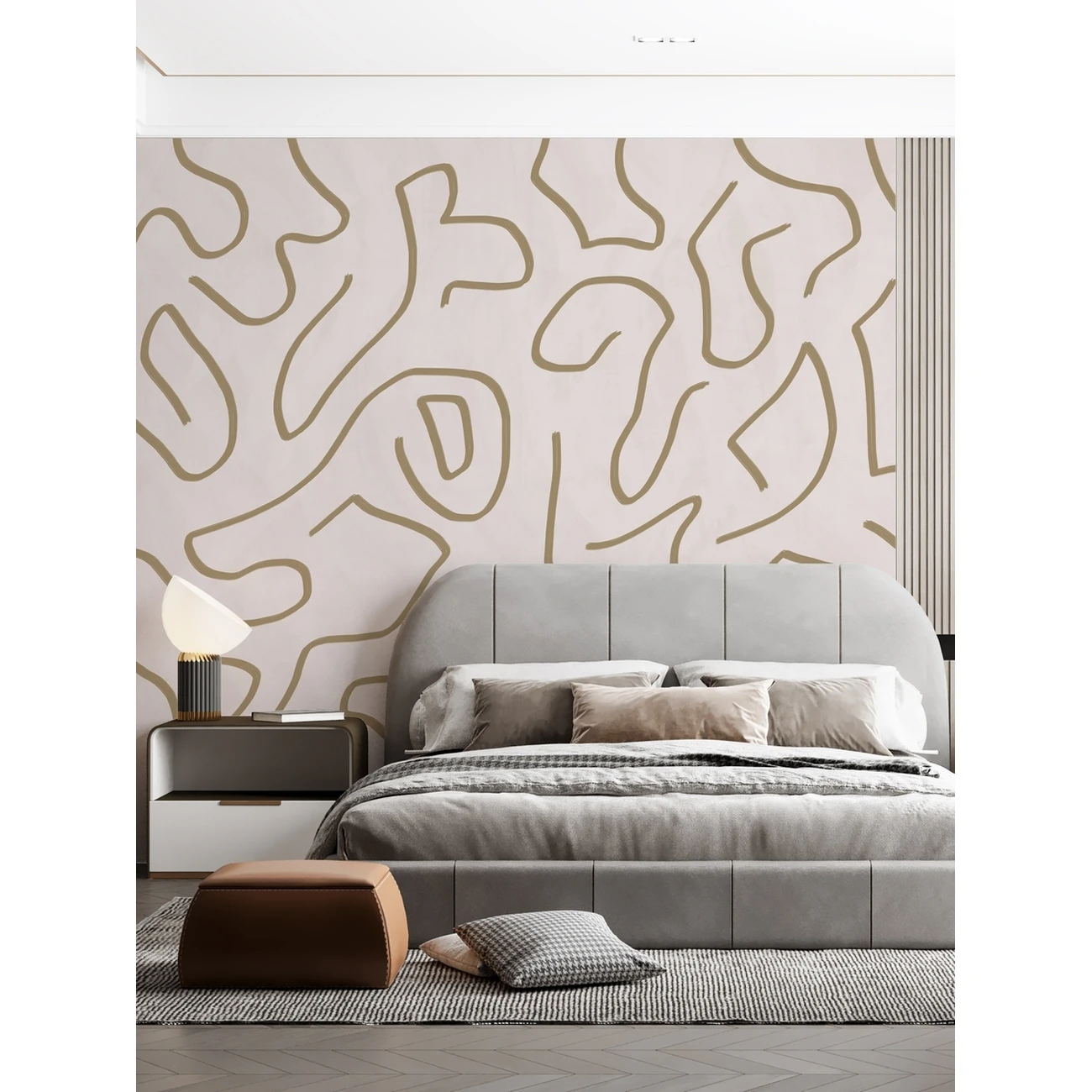 Фотообои рулонные Citydecor Scandi 10 на флизелиновой основе 200x260 см