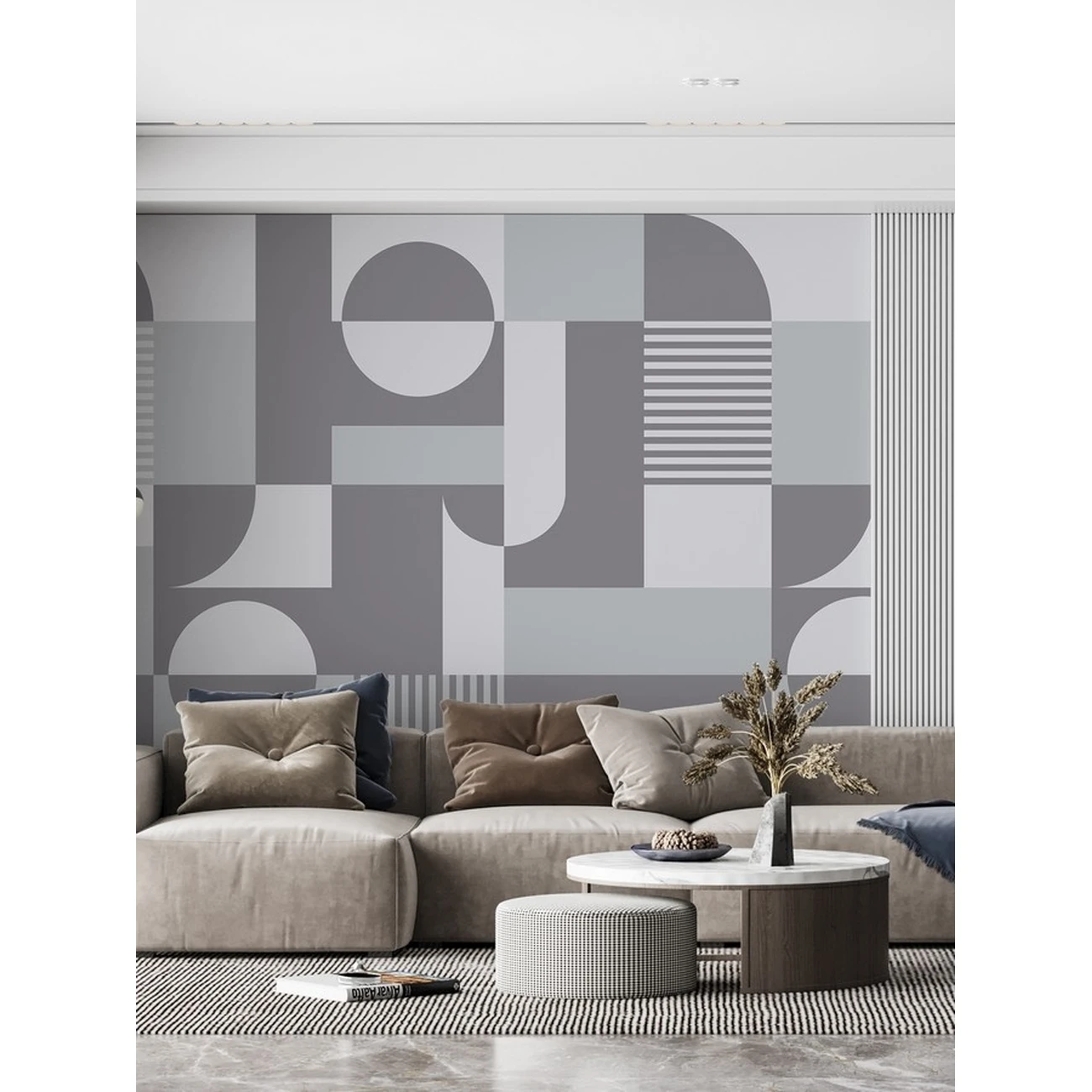 Фотообои рулонные Citydecor Scandi 36 на флизелиновой основе 200x260 см