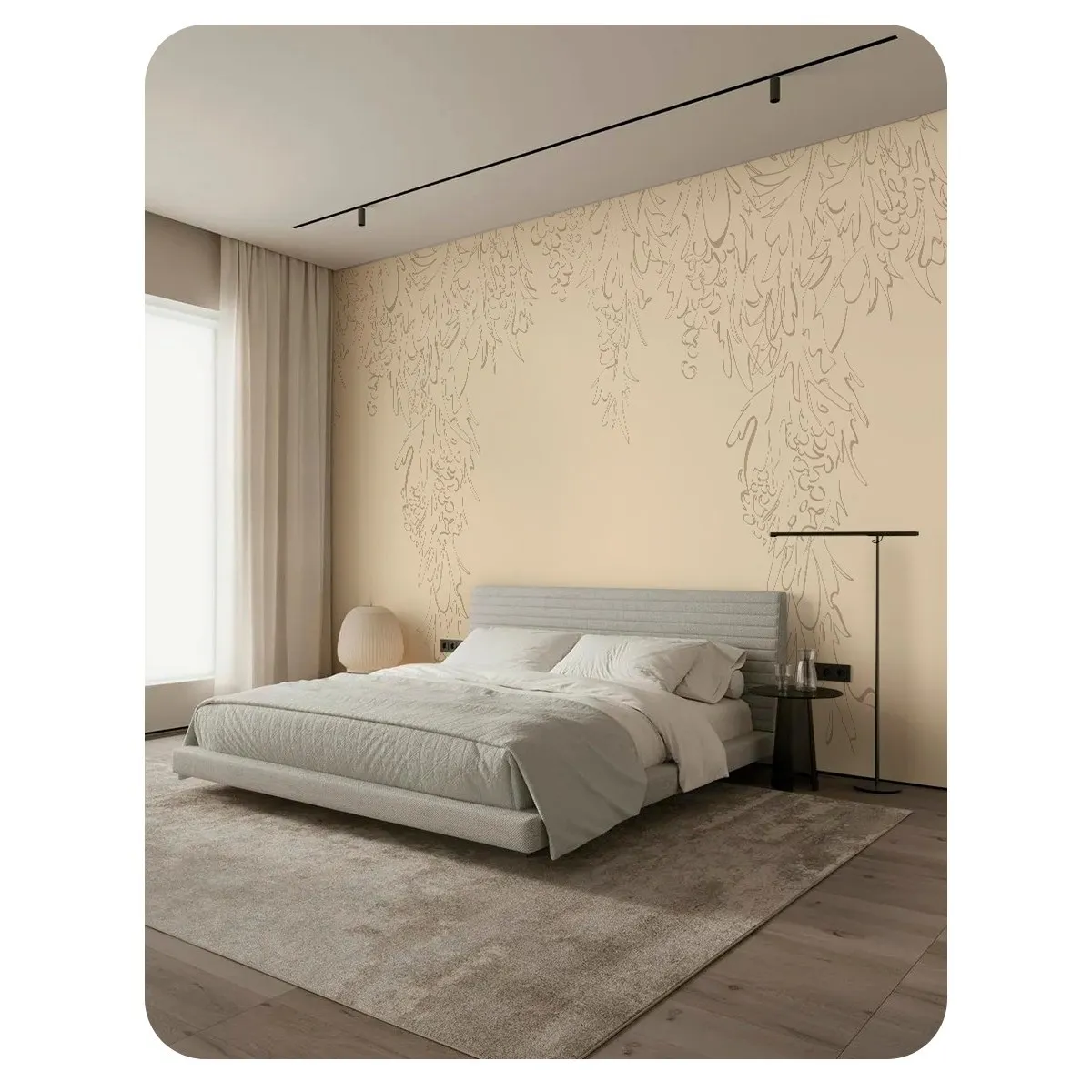 Фотообои рулонные Citydecor Scandi 43 на флизелиновой основе 200x260 см