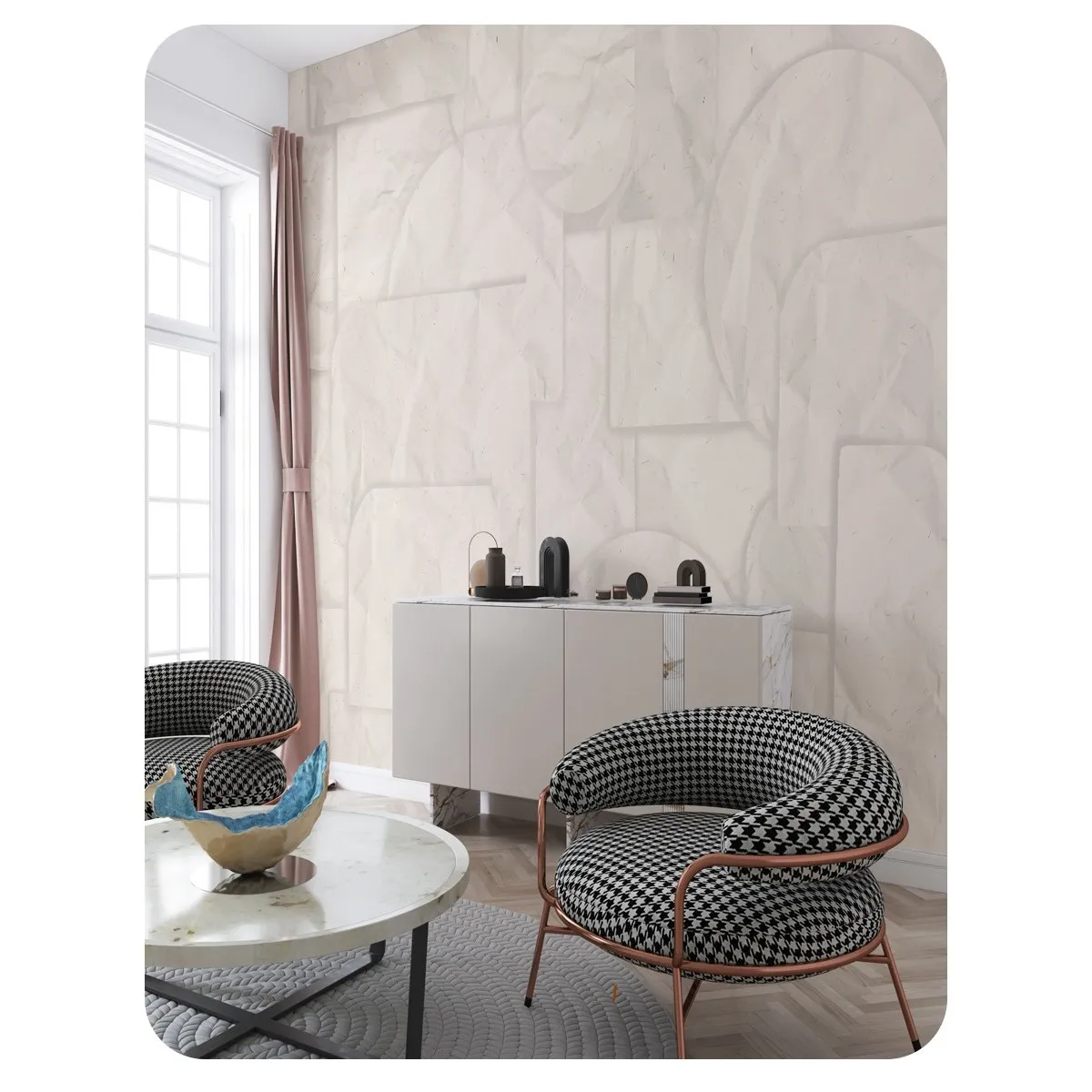 Фотообои рулонные Citydecor Scandi 67 на флизелиновой основе 200x260 см