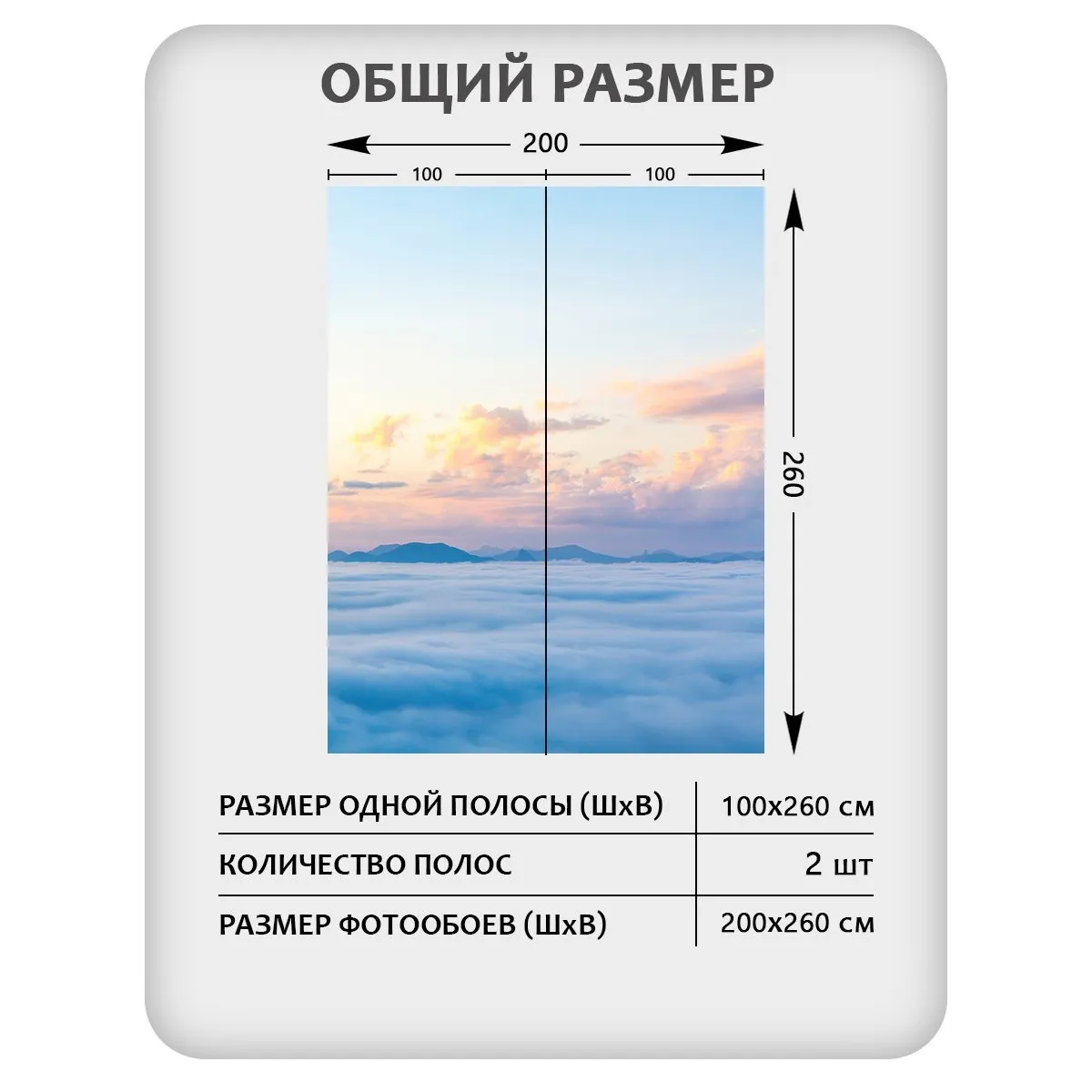 Фотообои рулонные Citydecor Море и Водопады 59 на флизелиновой основе 200x260 см