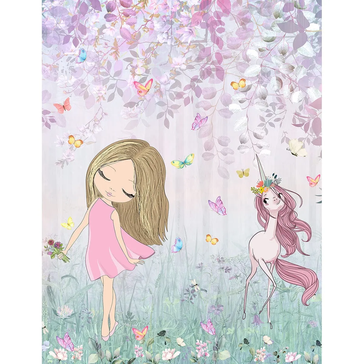 Дизайнерские фотообои рулонные Citydecor Sweet Dreams 1 на флизелиновой основе 200x260 см