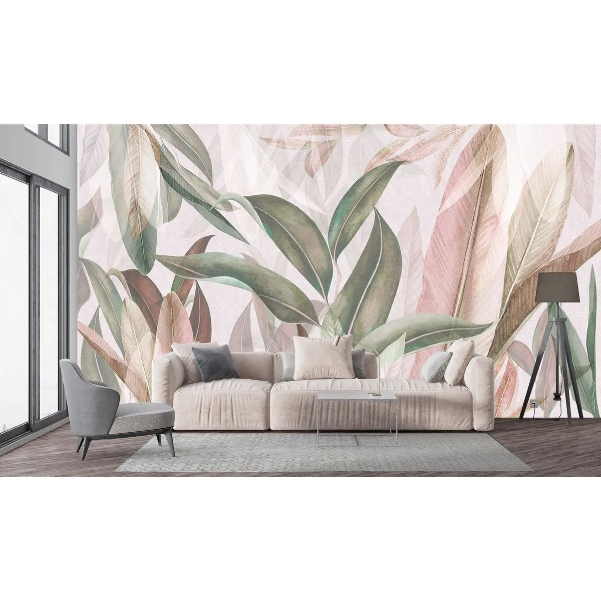 Фотообои рулонные Citydecor Знойные тропики 6 на флизелиновой основе 200x260 см