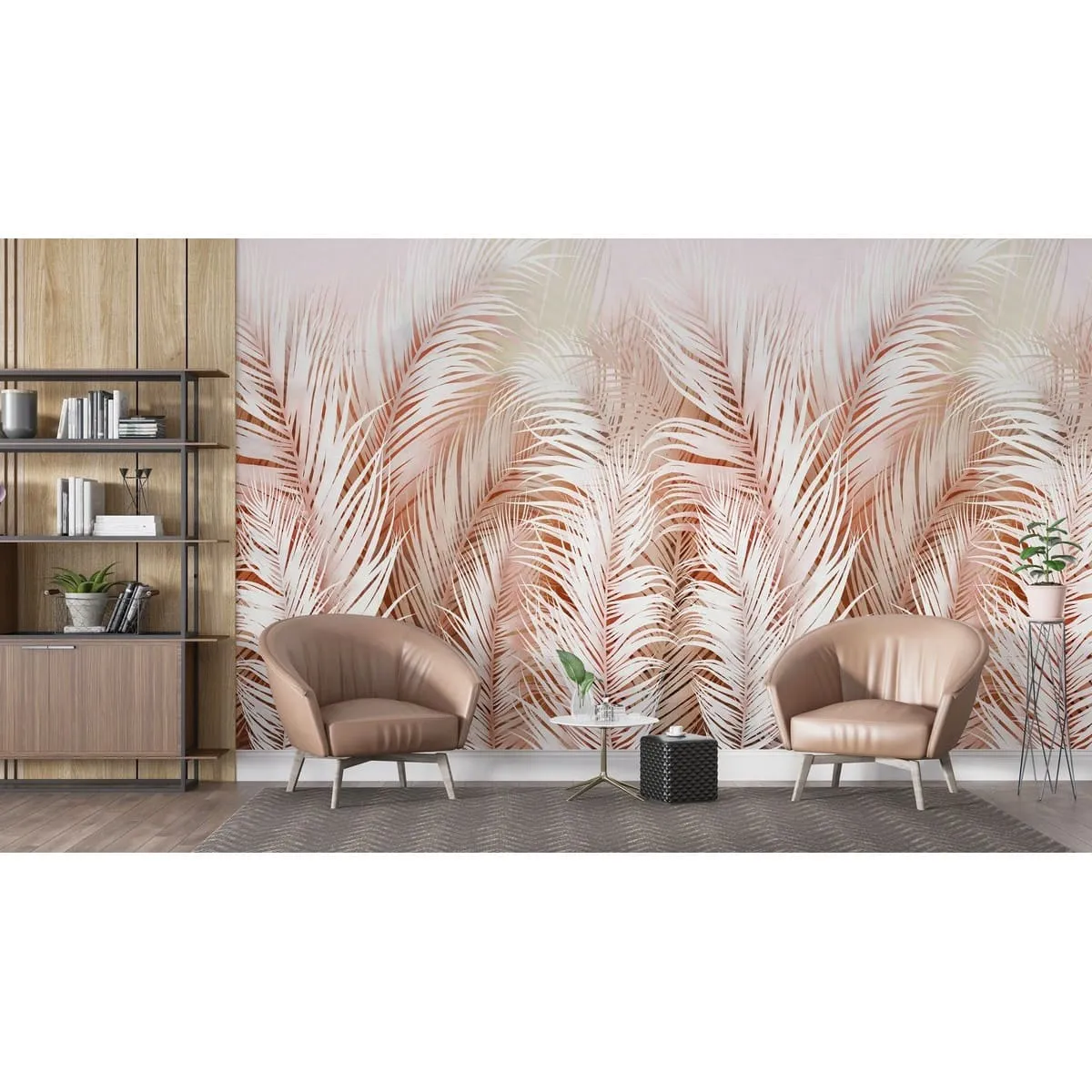 Фотообои рулонные Citydecor Пальмовые листья AIR 76 на флизелиновой основе 300x150 см