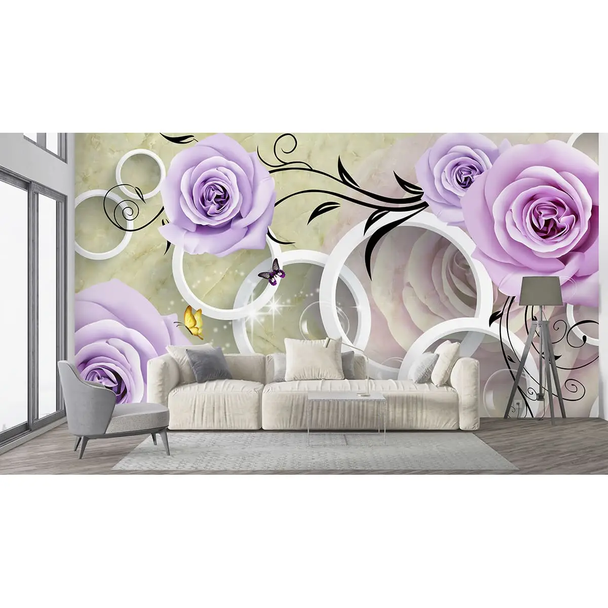 Фотообои рулонные Citydecor Абстракция 70 на флизелиновой основе 300x150 см