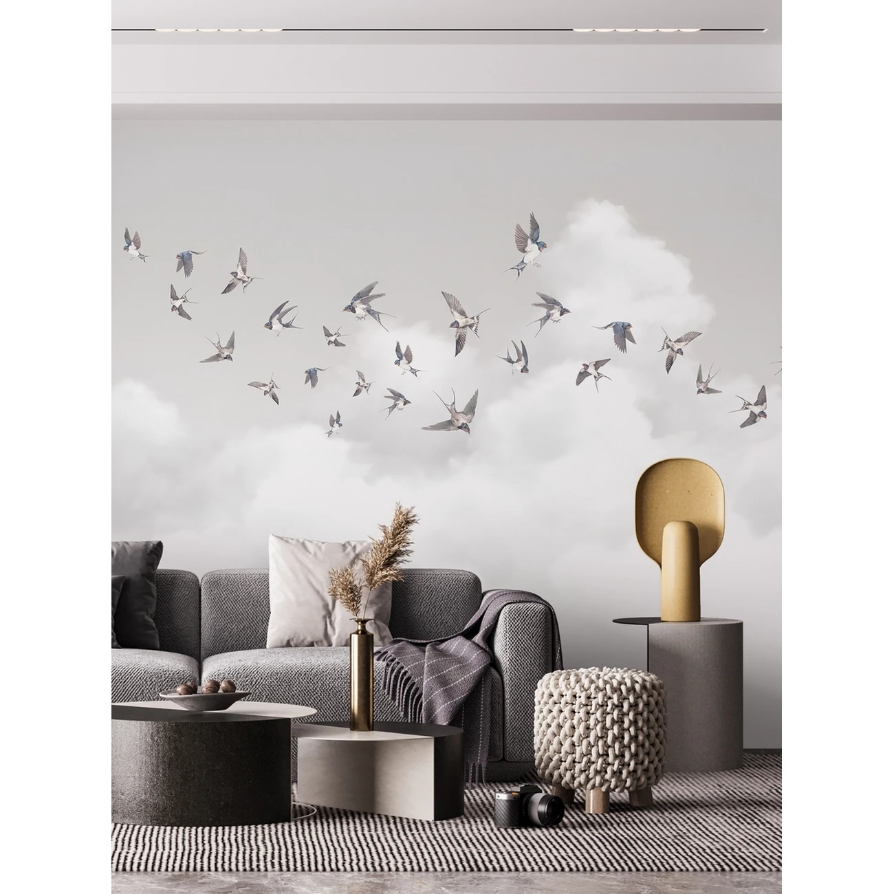 Фотообои рулонные Citydecor Air 10 на флизелиновой основе 300x150 см