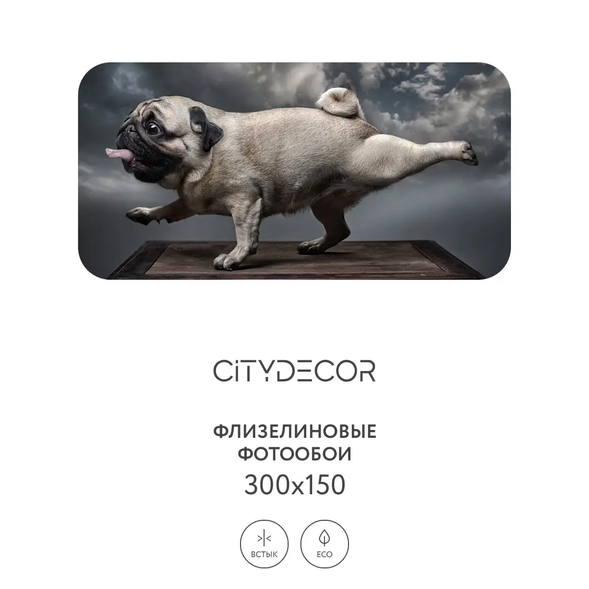 Фотообои рулонные Citydecor Животные и Птицы 13 на флизелиновой основе 300x150 см