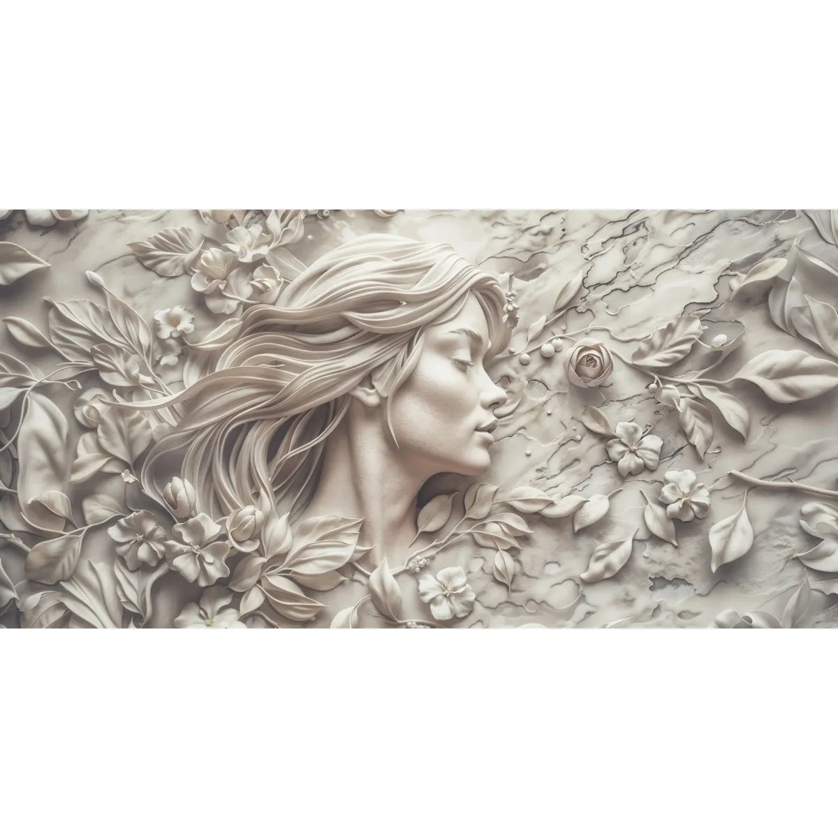 Фотообои рулонные Citydecor Барельеф 3D 2 на флизелиновой основе 300x150 см