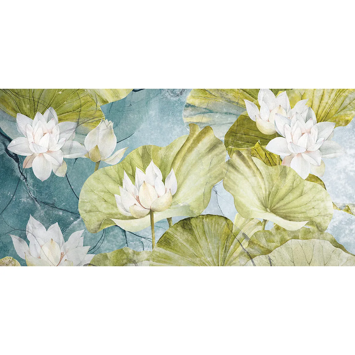 Дизайнерские фотообои рулонные Citydecor Blossom 10 на флизелиновой основе 300x150 см