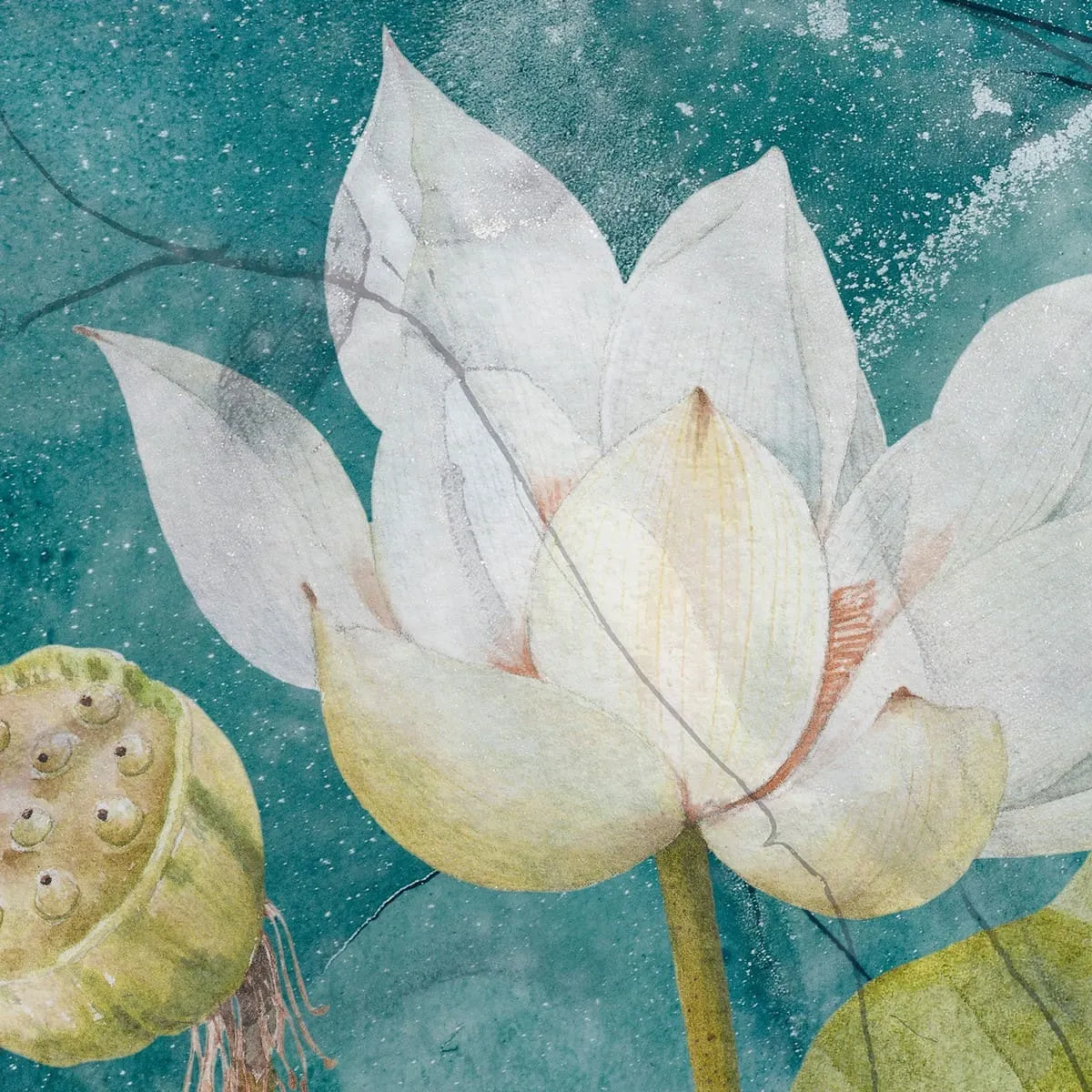 Дизайнерские фотообои рулонные Citydecor Blossom 10 на флизелиновой основе 300x150 см