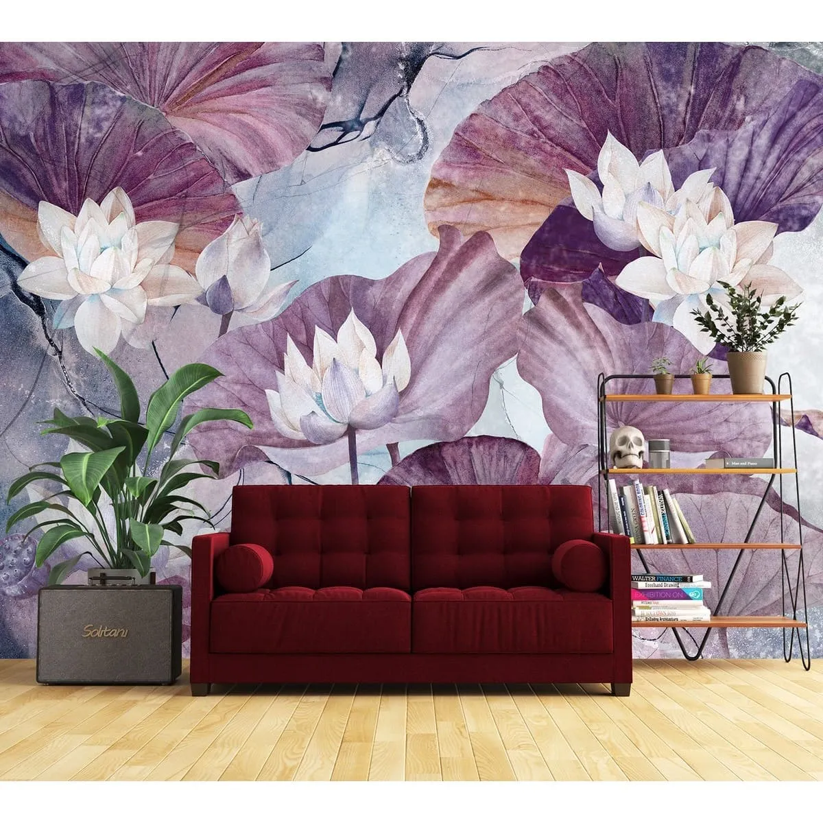 Дизайнерские фотообои рулонные Citydecor Blossom 13 на флизелиновой основе 300x150 см