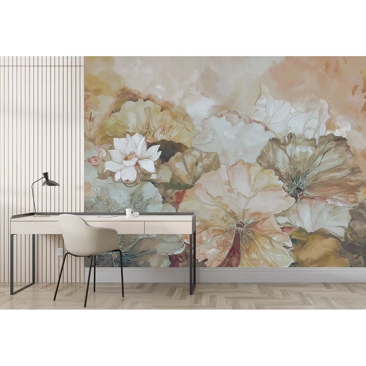 Дизайнерские фотообои рулонные Citydecor Blossom 1 на флизелиновой основе 300x150 см
