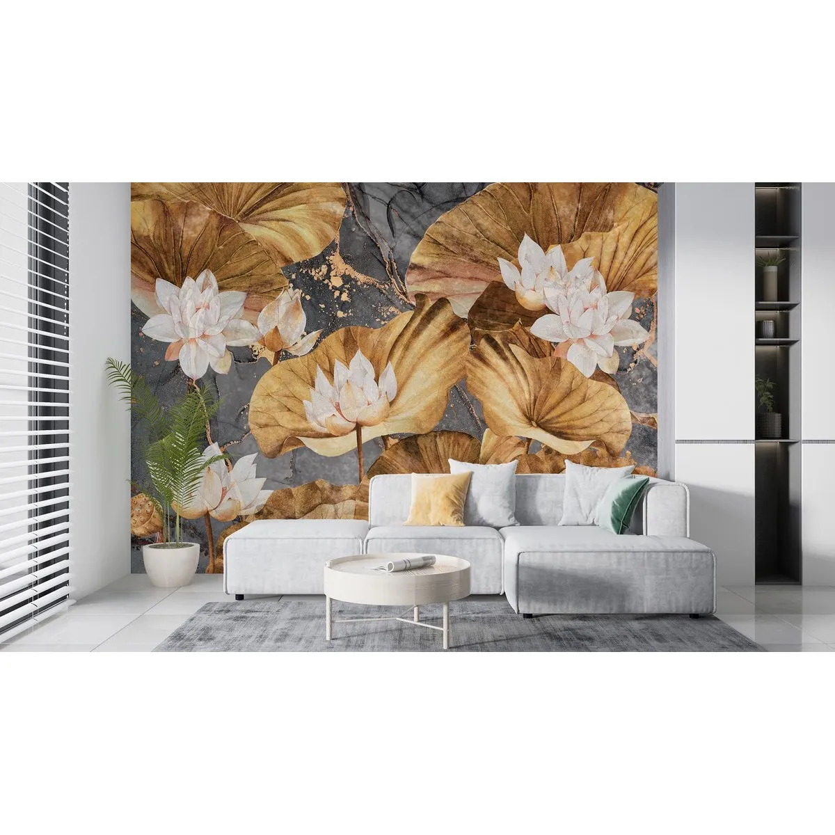 Дизайнерские фотообои рулонные Citydecor Blossom 20 на флизелиновой основе 300x150 см