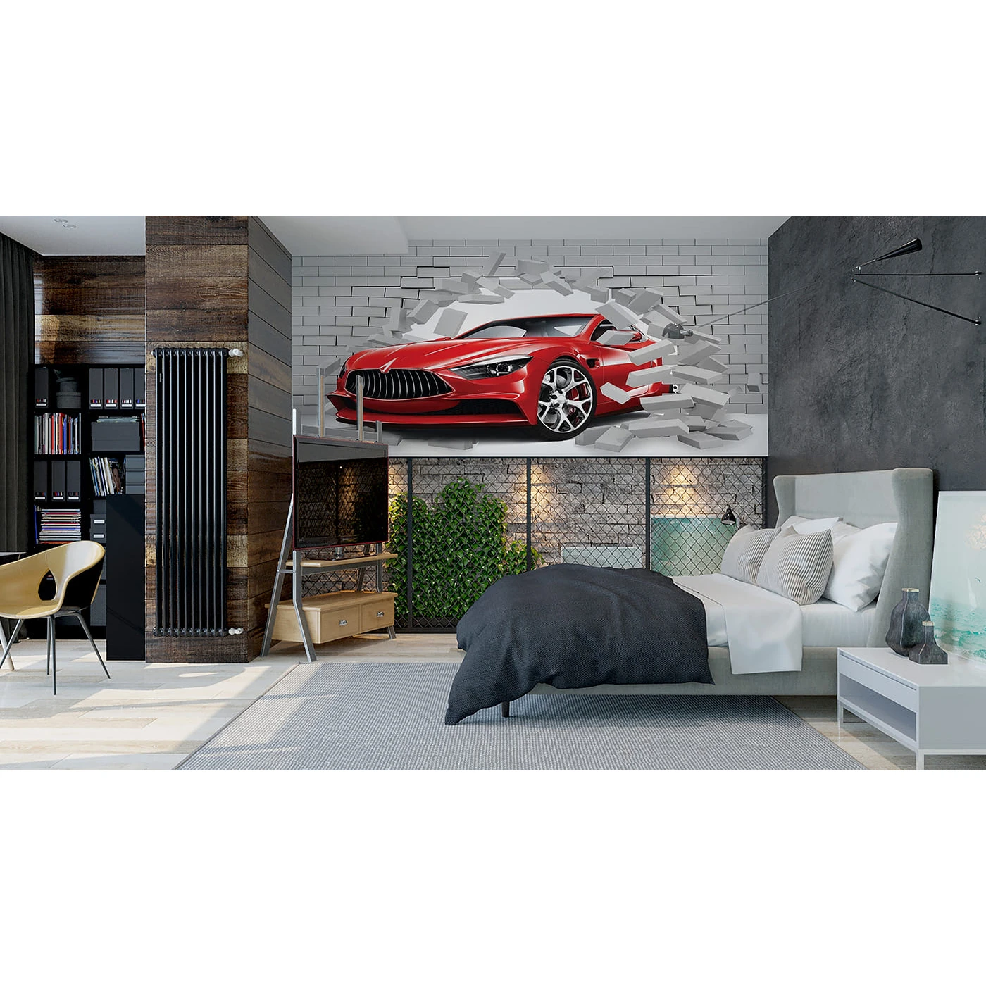 Фотообои рулонные Citydecor Транспорт 152 на флизелиновой основе 300x150 см