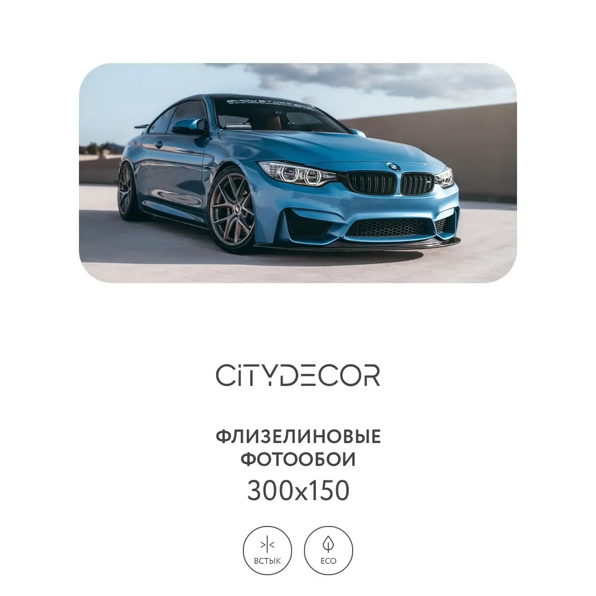 Фотообои рулонные Citydecor Транспорт 30 на флизелиновой основе 300x150 см