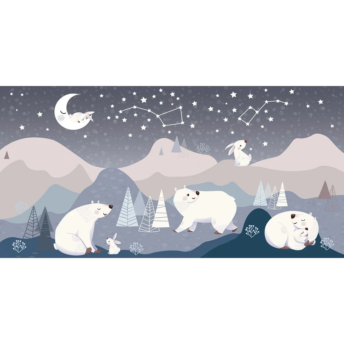 Фотообои рулонные Citydecor Cute&Lovely 15 на флизелиновой основе 300x150 см