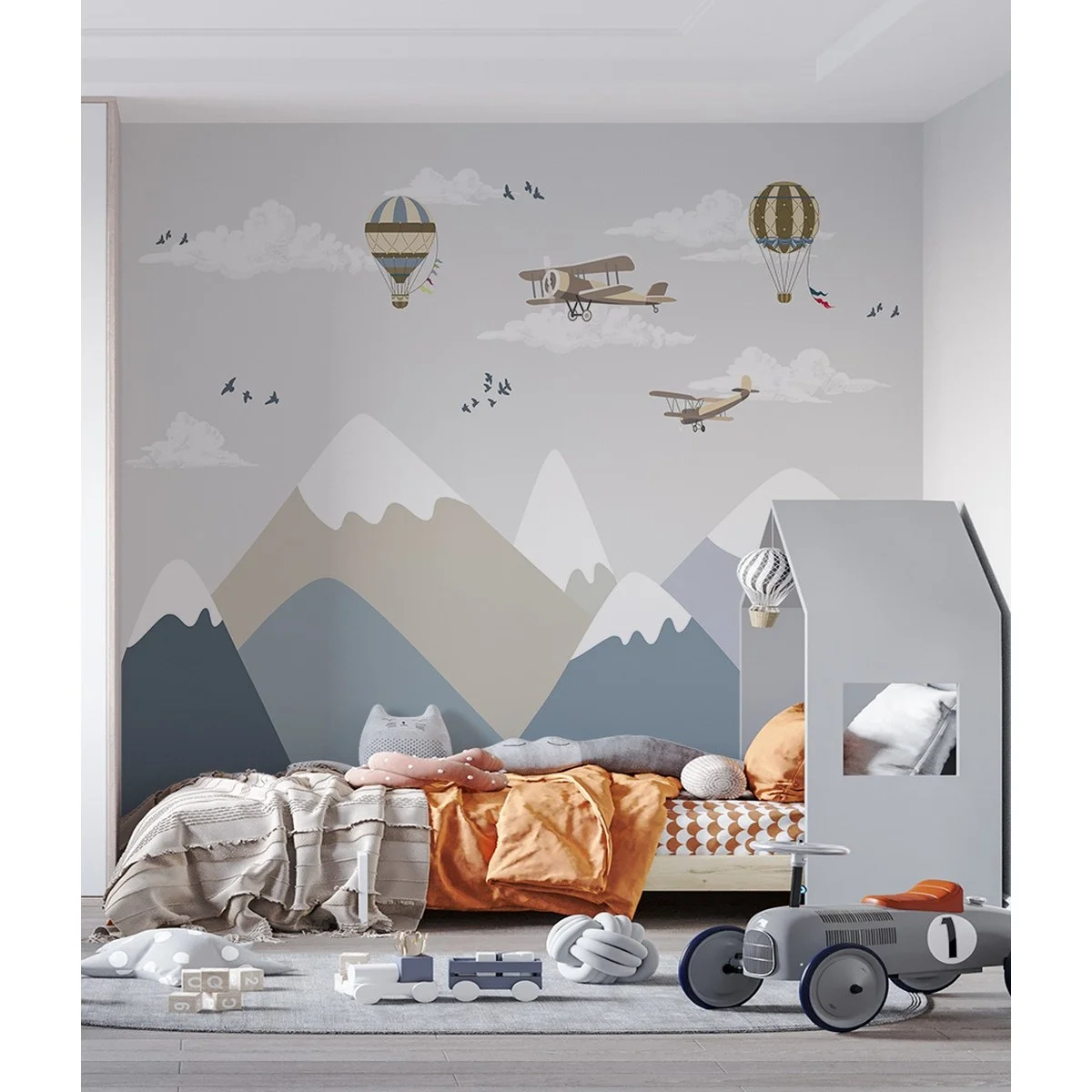 Фотообои рулонные Citydecor Детская 144 на флизелиновой основе 300x150 см