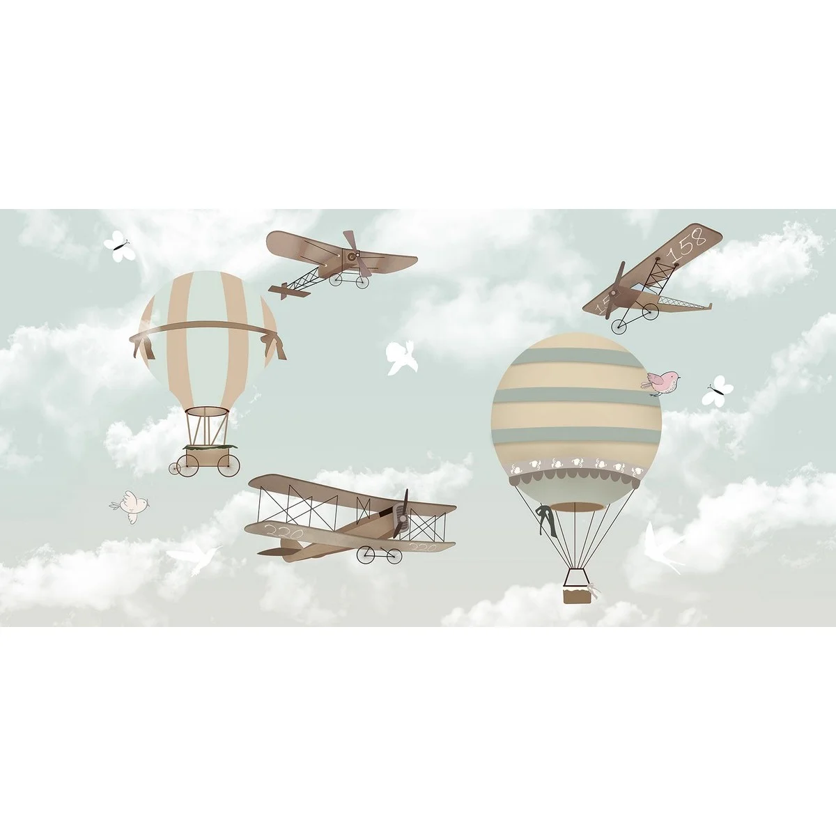 Фотообои рулонные Citydecor Детская 173 на флизелиновой основе 300x150 см
