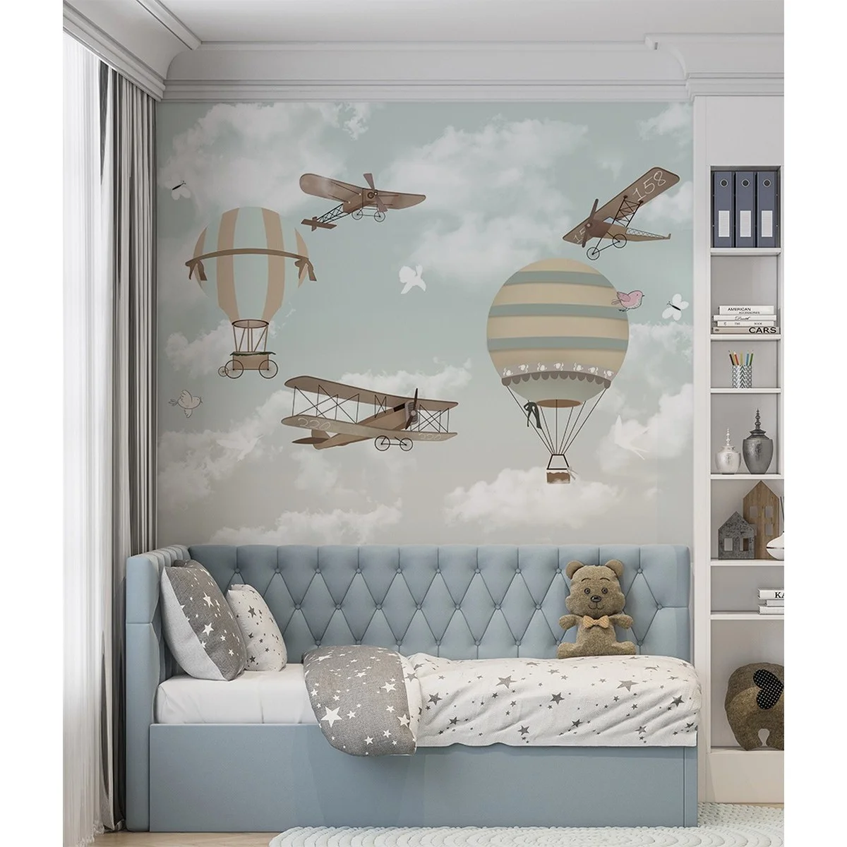 Фотообои рулонные Citydecor Детская 173 на флизелиновой основе 300x150 см