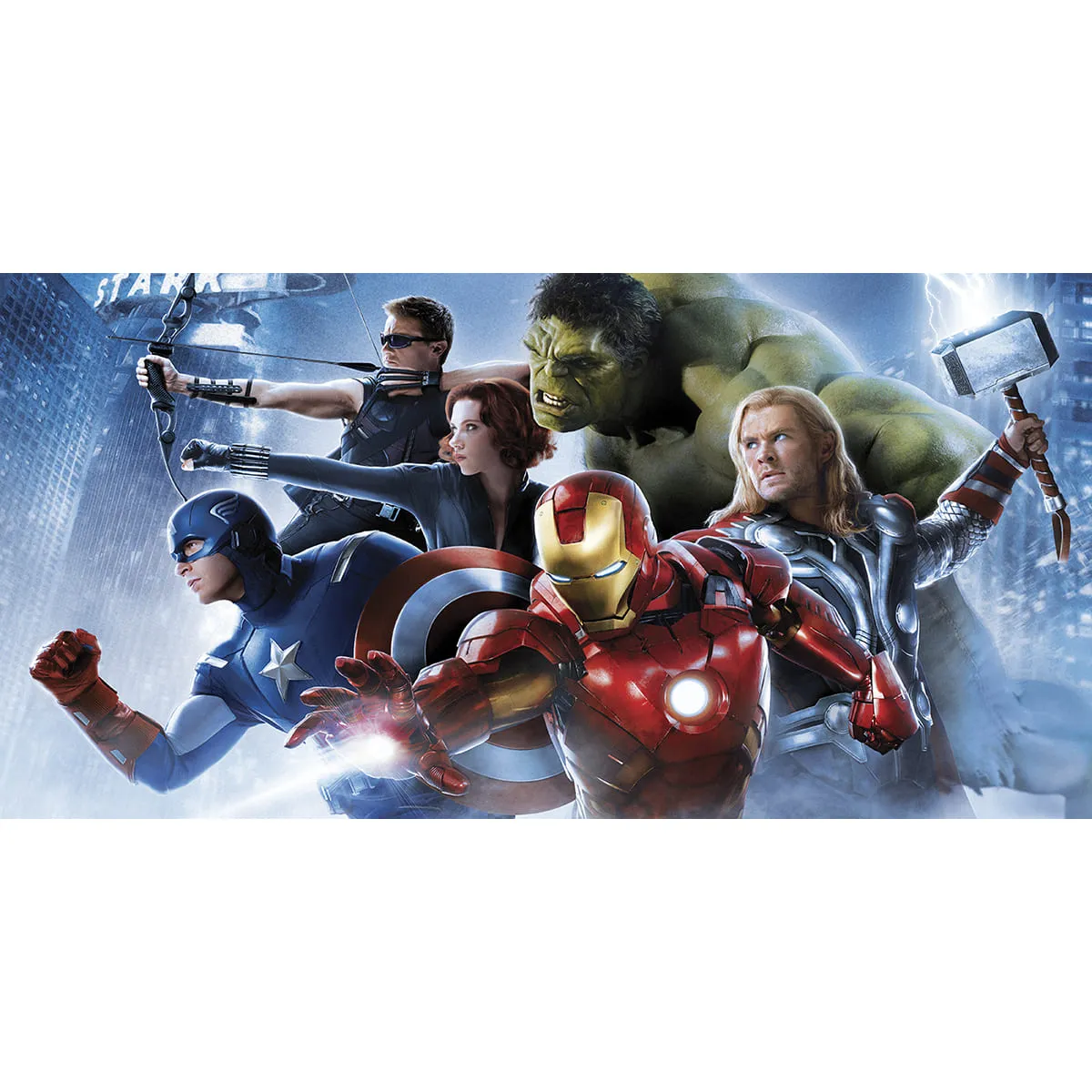 Фотообои рулонные Citydecor Детская 382 на флизелиновой основе 300x150 см